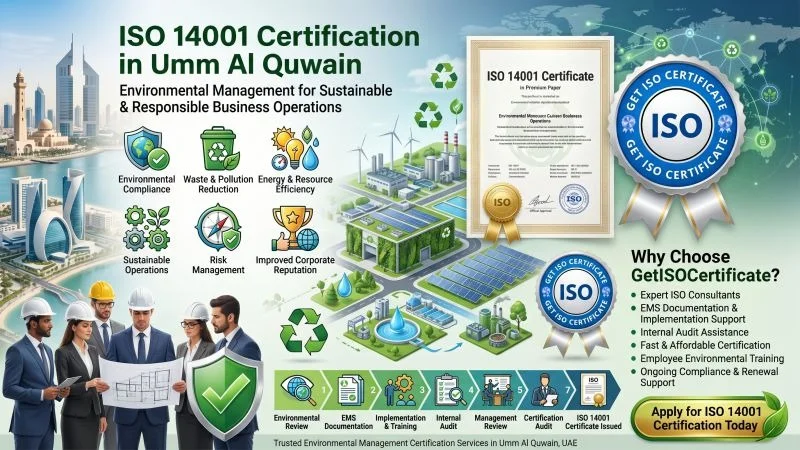 ISO 14001 Certification in Umm Al Quwain